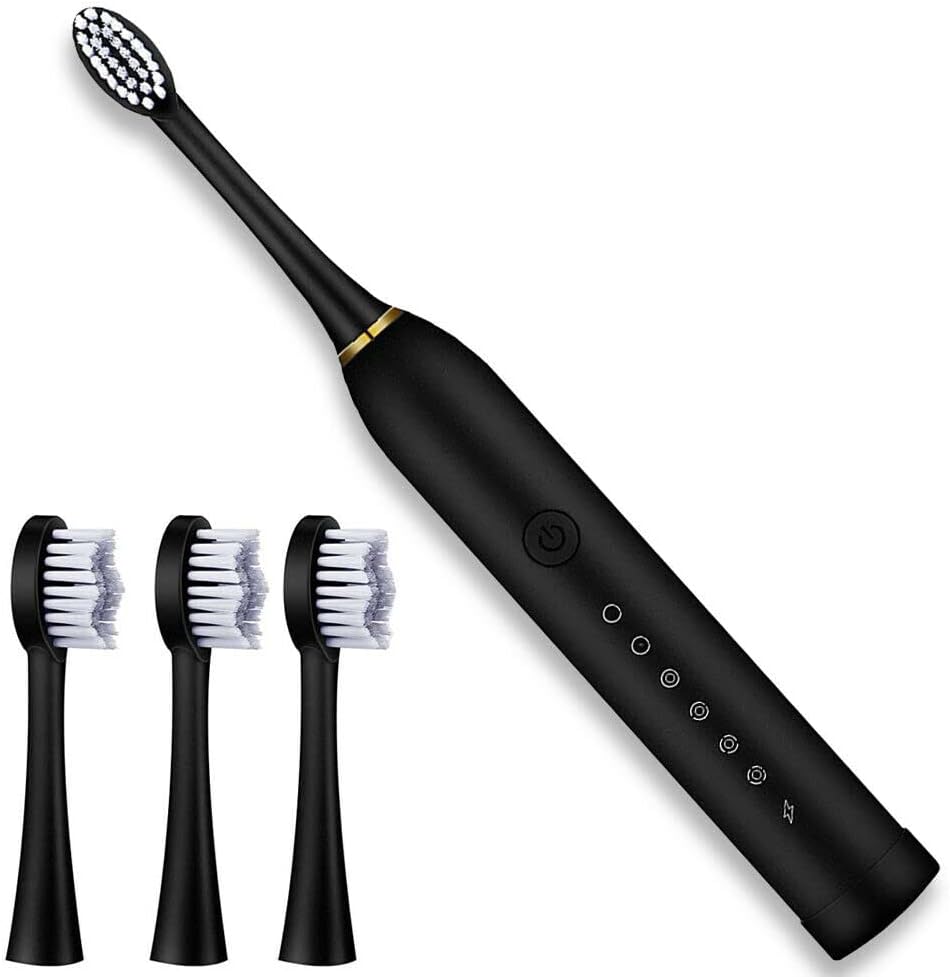 Rechargeable Sonic Electric Toothbrush Brush Heads Toothbrushes for Adults Kids