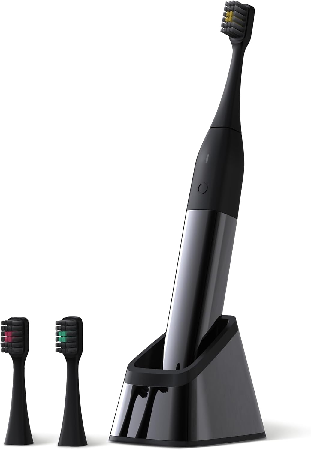 Luxury Premium Polished Metal Sonic Electric Toothbrush,Gunmetal Grey