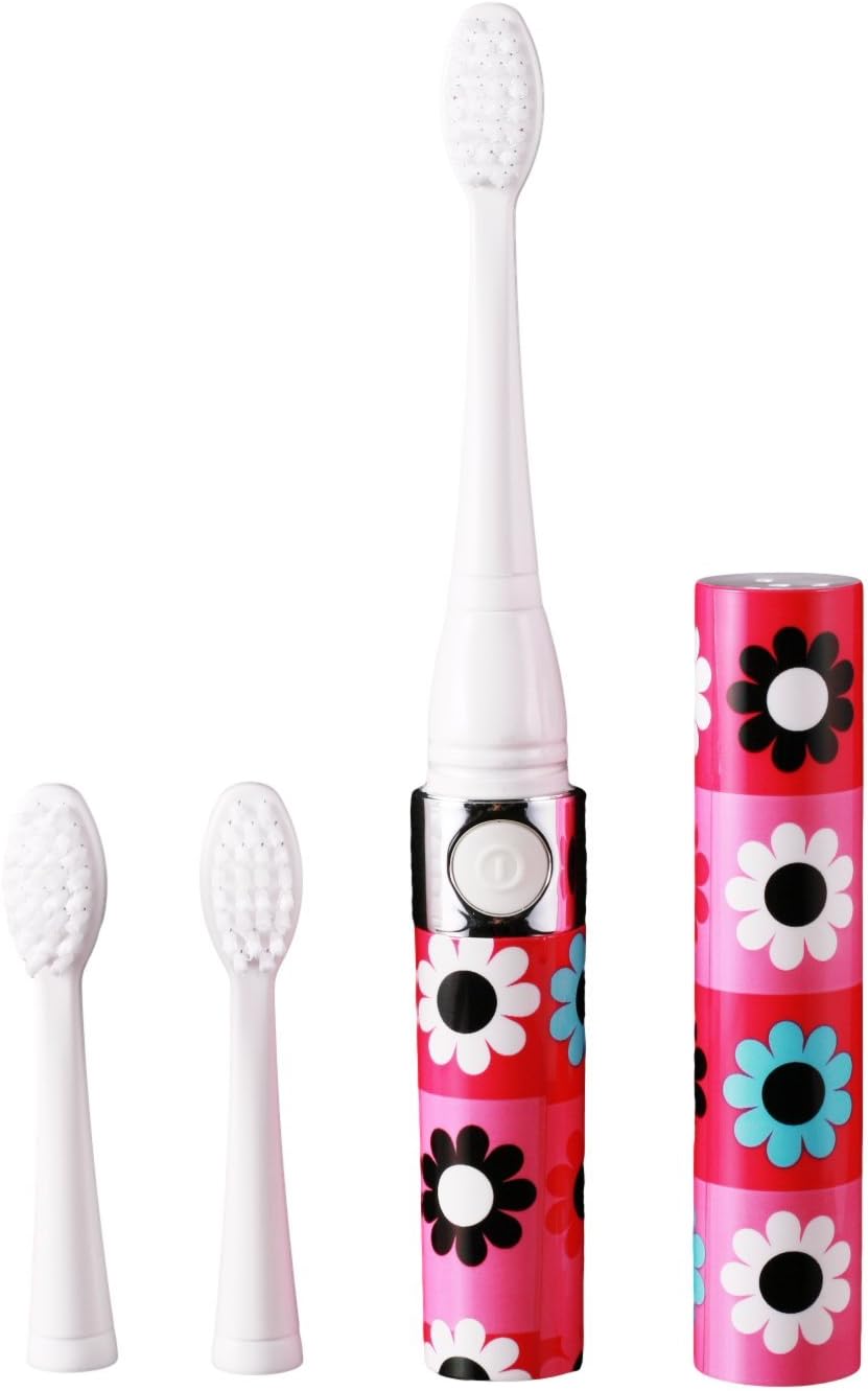 Electric Toothbrush  Flower Polka Dot (Portable/Travel Size)